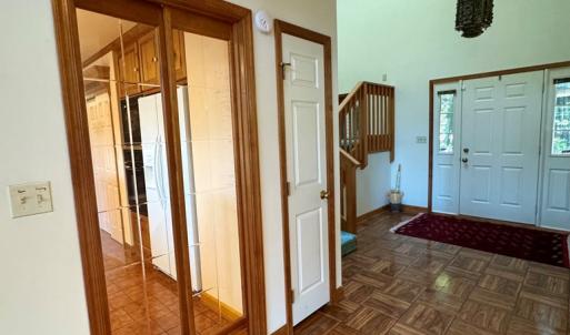 great room door to kitchen