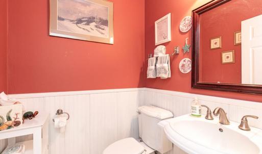 downstairs half bath