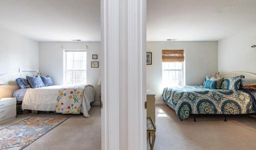 two more upstairs bedrooms