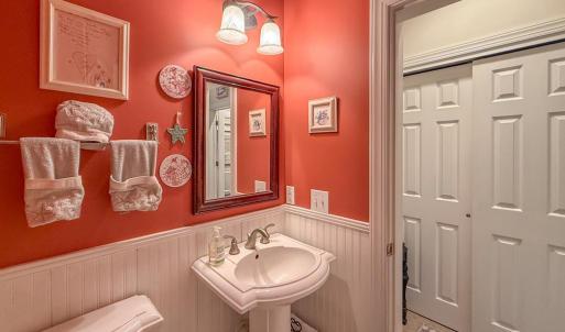 Half bath near office