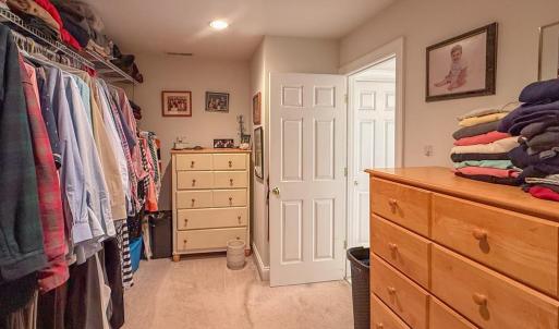 Extra large walk in closet