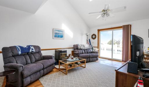 Living Room With Walkout to Deck