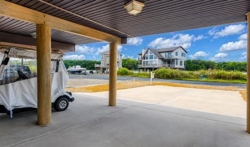Large Concrete Parking Area