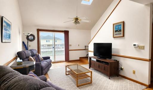 Living Room with Deck Access