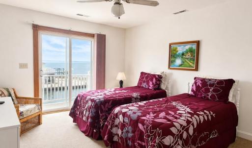 Bedroom #2 Second Level w/Private Balcony