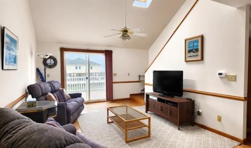Living Room with Deck Access
