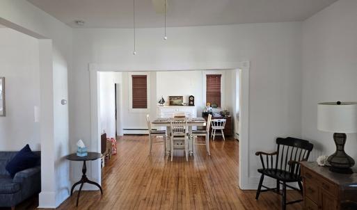 Large foyer looking into dining room