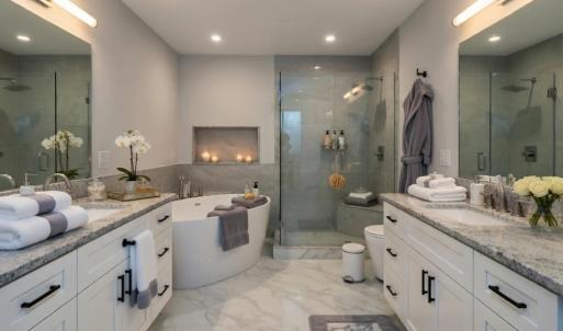 Primary Bath, Picture is of like model