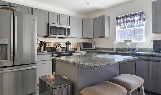 Granite Counters and SS Appliances