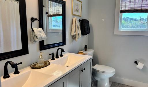 Primary Bathroom- Double Sink Vanity