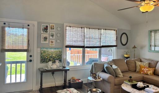 Living Room to back deck