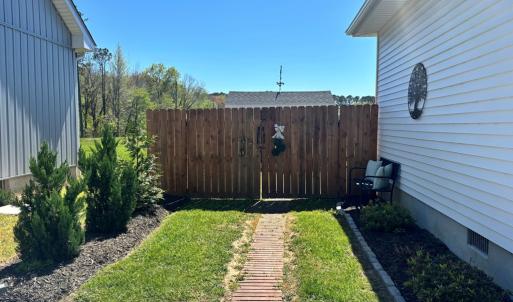 Left Side of House