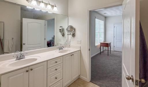 Primary Bath Double Vanity