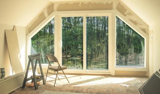 Unfinished Room over Garage