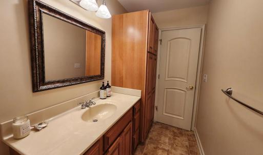 Primary Suite Bathroom, Linen Closet