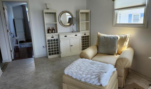 Guest Room/Library, With Waterview