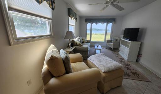 Guest Room/Library, With Waterview