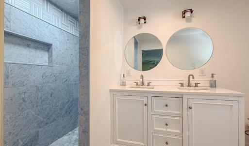 Owner suite bathroom