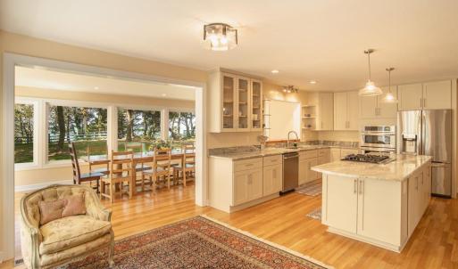 Kitchen and dining area
