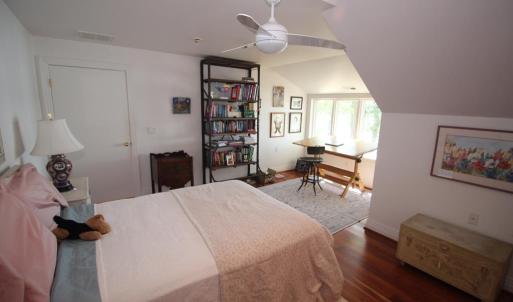 Upstairs bedroom, A great creek view from this bedroom!