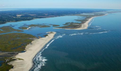 The pristine Barrier Islands on the :Seaside"