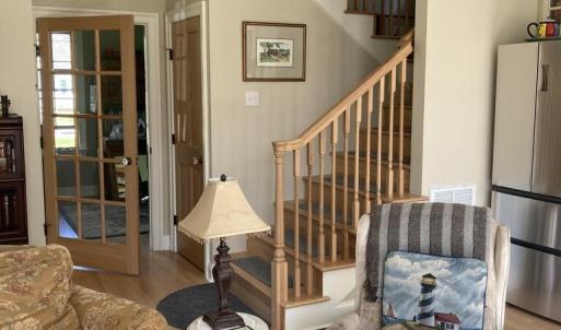 Living Room & Kitchen Facing Stairs