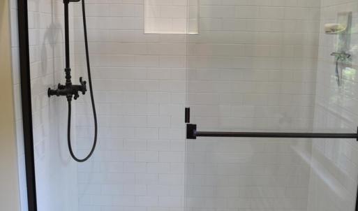 Downstairs shower