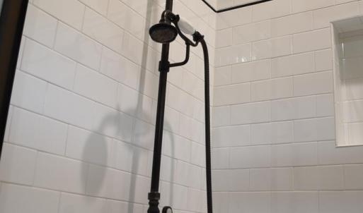 Shower close up