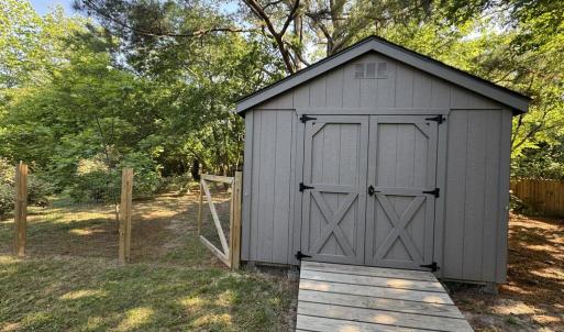 Front of Shed