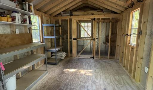 Shed Interior