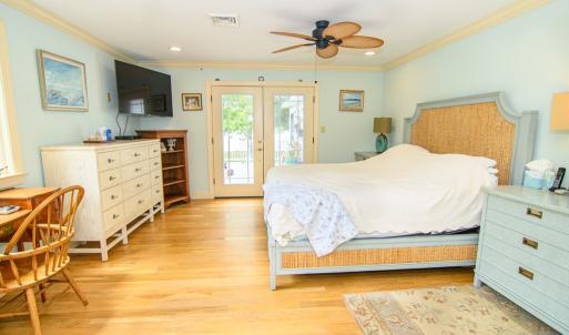 Primary Bedroom with deck acess