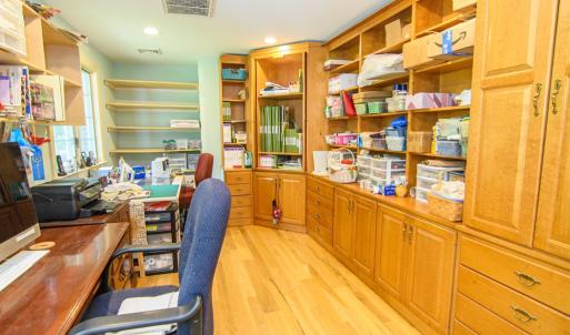 Optional Bedroom #3/office with built-ins