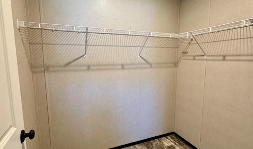 Primary walk-in closet