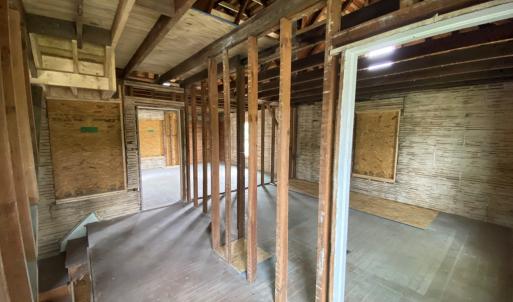2nd flr.  Front to back of the house