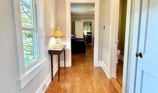 Hallway view from Kitchen to Living Room