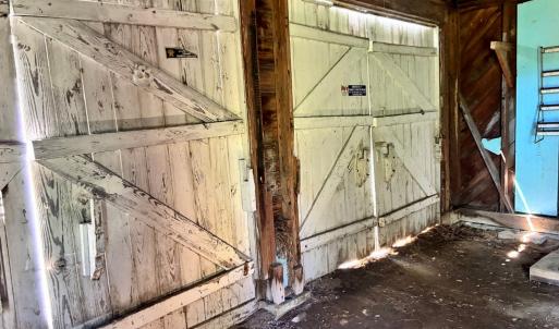 Inside Detached Garage