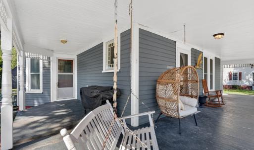 Wrap Around Front Porch, Complete with a swing!