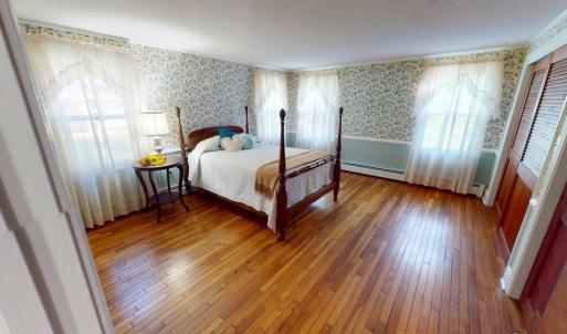First floor primary bedroom