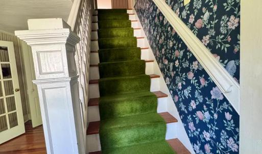 Staircase to second floor