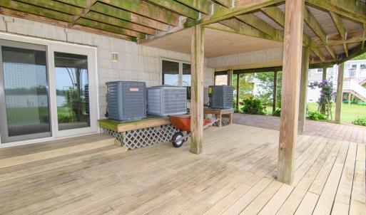 Basement Deck, Plenty of space for additional gathering with friends and this leads right out to back yard.