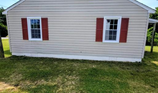 Left Side of House