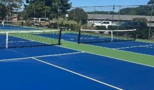 Tennis & Pickle Ball Courts.  Photo Credit:  CCG&YC