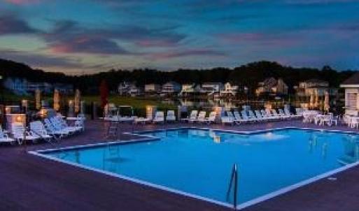 The Gorgeous Skies at Dusk at the Town Center Pool.  Photo Credit:  CCG&YC