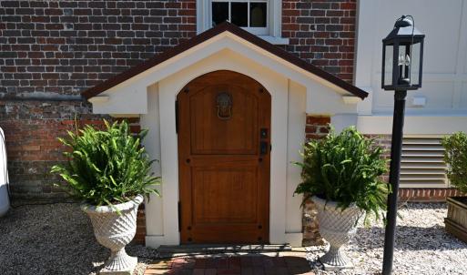 Custom built English Basement entrance