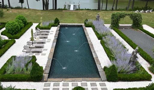 beautiful landscape symmetry