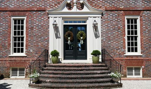 Front door entrance