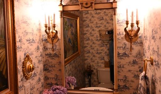 Power room off foyer