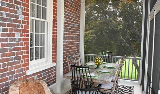 Dining porch off kitchen