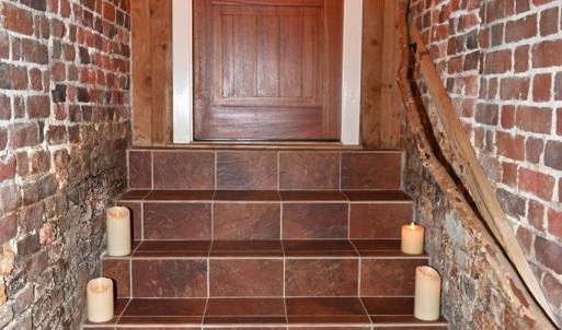 stairs to exterior basement entrance