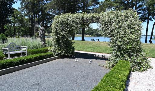 Bocce court